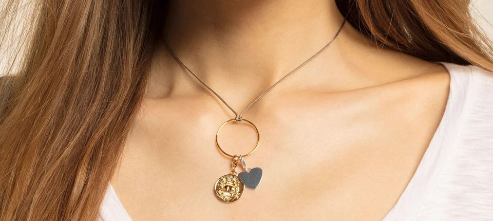 THOMAS SABO Charm Anhänger Herz 925 Sterlingsilber poliert für Damen 1634-001-21 - Bild 2 von 3