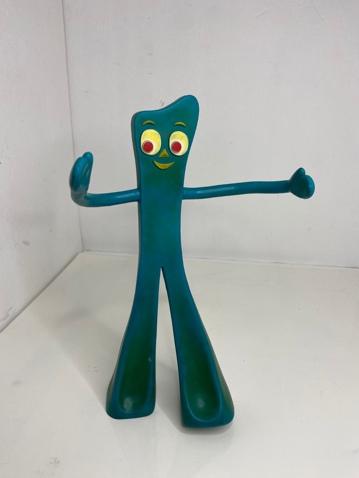🍌 RARE Vintage Trendmasters Gumby Bendable 10" Action Figures Toys