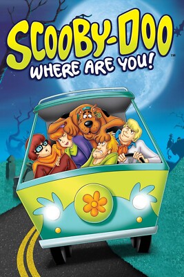 1969 Scooby Doo Where Are You? Movie Poster 11X17 Fred Daphne Shaggy Velma  