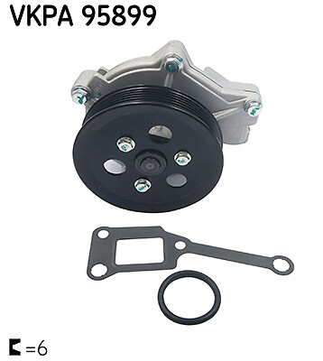 SKF VKPA 95899 Wasserpumpe für HYUNDAI,KIA
