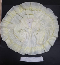 Marthas Miniatures Were Fussy Size 5 Yellow Long Sleeve Pageant Party Dress Bell