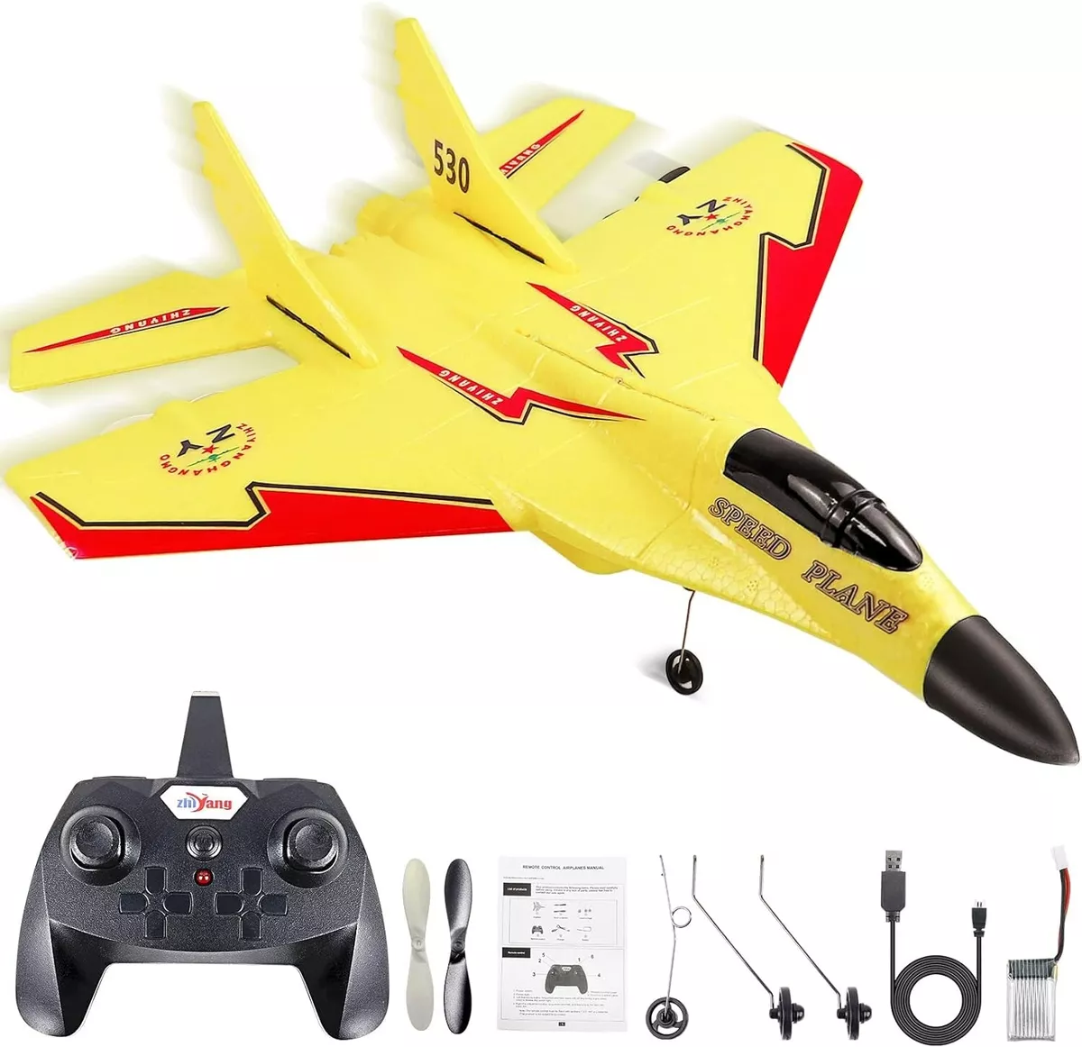 2 CH Rc Plane Remote Control Airplanes 2.4 Ghz RC Plane Ready to
