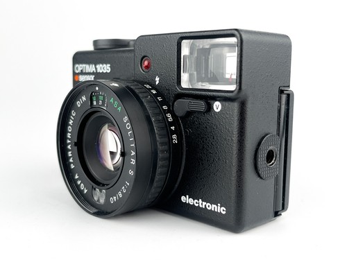 AGFA Optima Sensor 1035 Film Camera 35mm Compact Kit - Case, Strap, Film + Mint - Picture 17 of 20