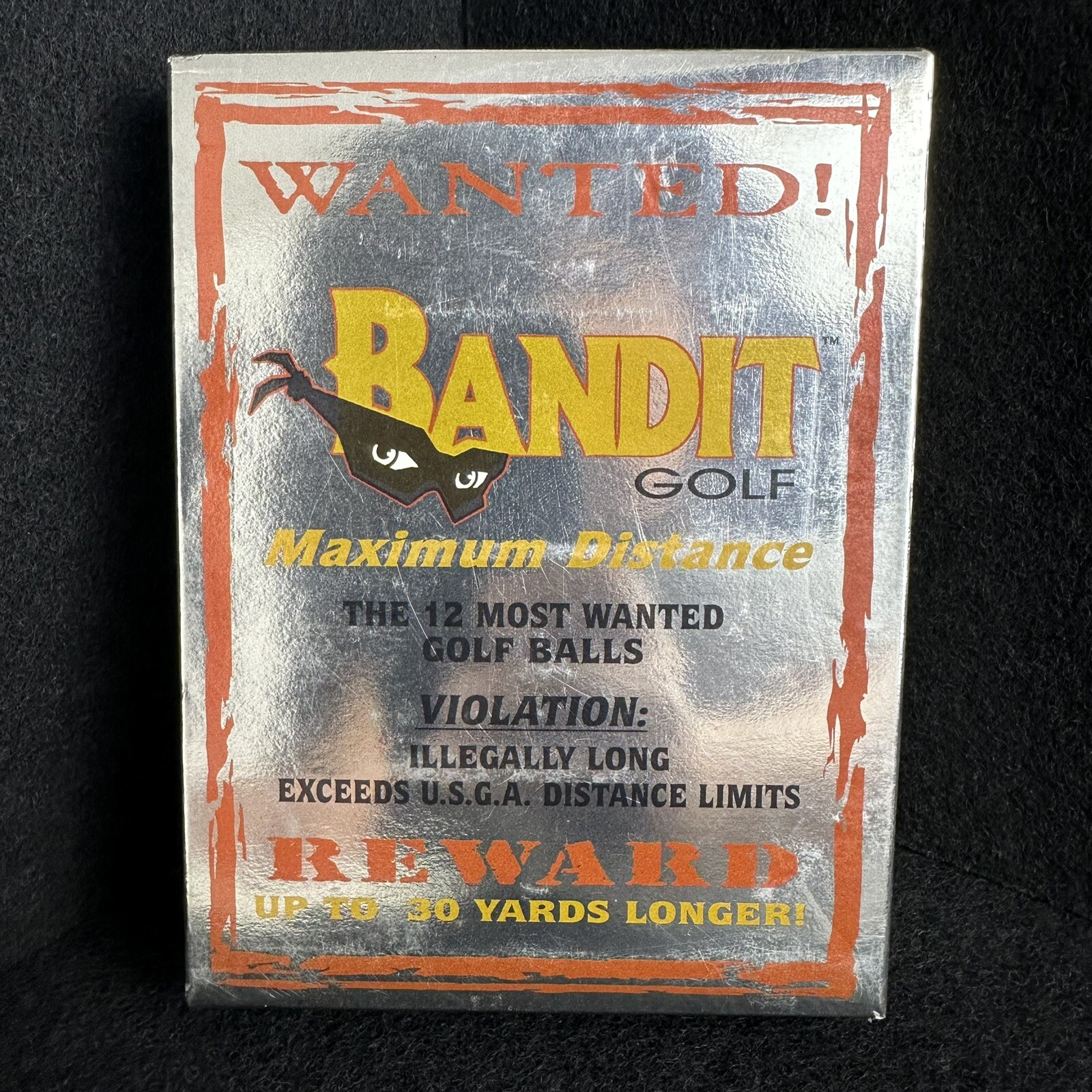 BANDIT MAXIMUM DISTANCE GOLF BALLS (1 Dozen) USGA Non Conforming