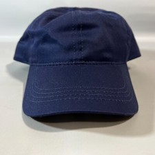 Vtg OC Youngan Blue Blank Ponytail Snapback Hat Cap NOS New