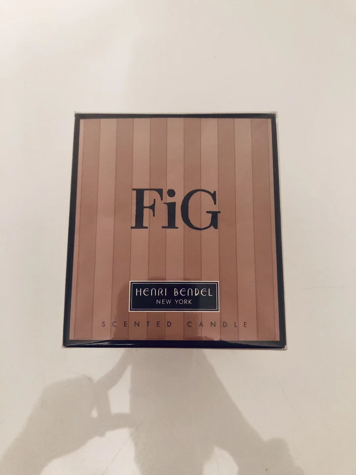 HENRI BENDEL FIG CANDLE GLASS 9.4 OZ DISCONTINUED & RARE NIB NEW & SEALED - Image 2 of 4