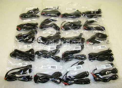 Lot of 20 Plantronics 26716-01 U10-AMP QD Cable for POLY M22 M12 M10 & Cisco IP
