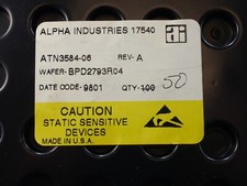Alpha Industries ATN3584-06 6dB Fixed Attenuators Qty 50, Open Box Unused