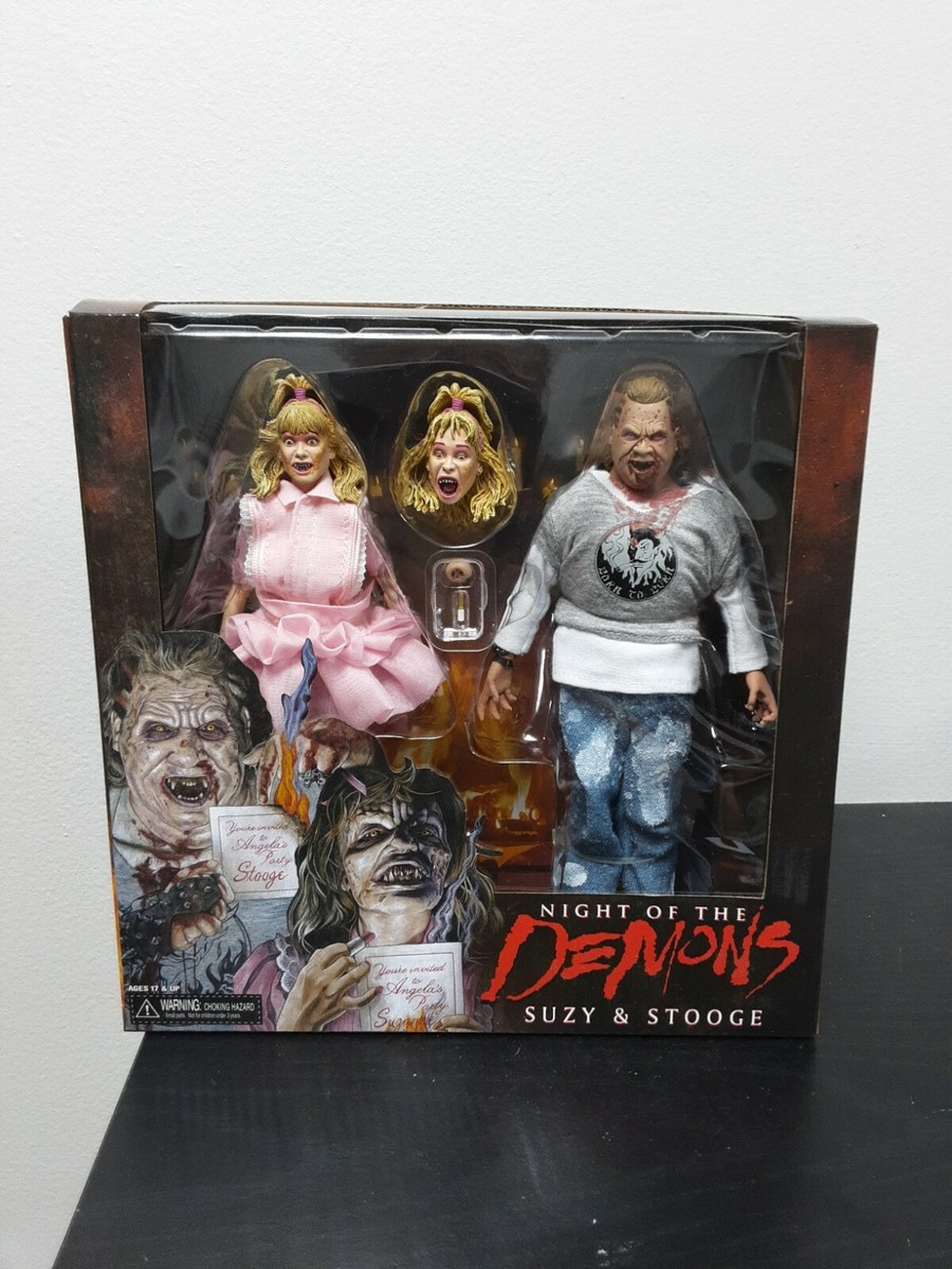 NIGHT OF THE DEMONS NECA FIGURES---SUZY and STOOGE BRAND NEW