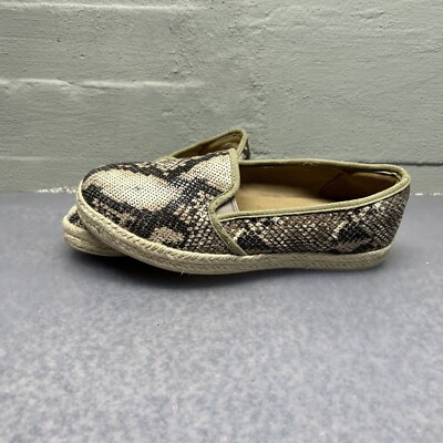 Clarks Snakeskin Azella Theoni Slip on Loafers/Size