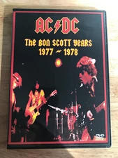 AC/DC - The Bon Scott Vintage 1977-78 DVD Angus Malcom Young ACDC