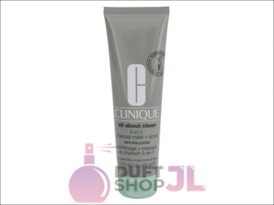 Clinique All About Clean 2-In-1 Charcoal Mask + Scrub 100 ml