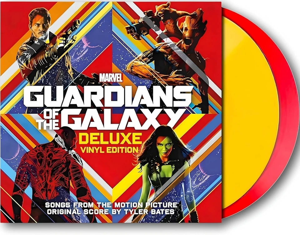 Guardians of the Galaxy Deluxe Collection - Vol.1 / Vol.2 / Vol.3 Mix Vinyl Set - Image 3 of 4