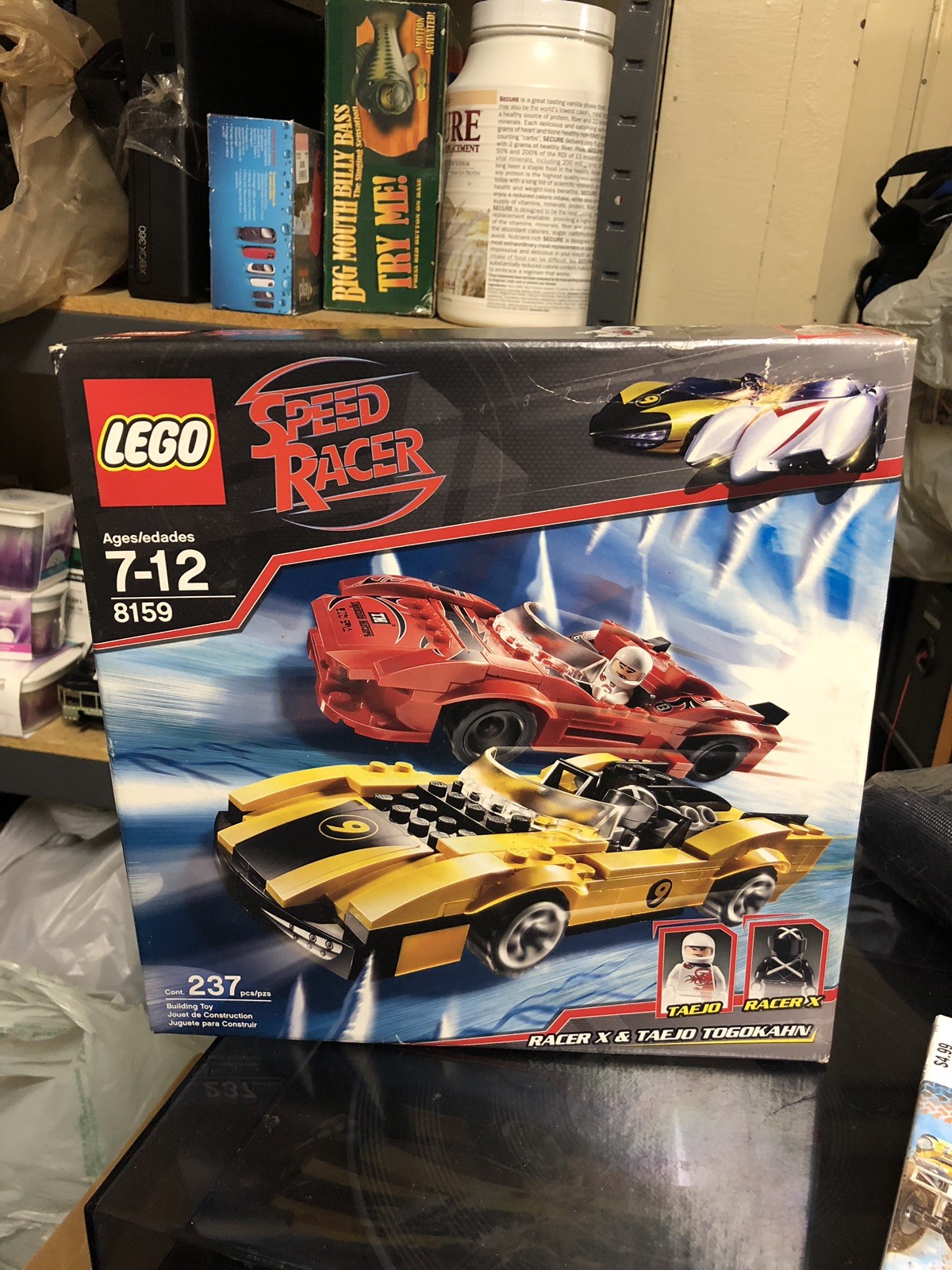 Lego 8159 Speed Racer Racer X & Taejo Togokahn Brand New & Unopened Lego 8159 Speed Racer Racer X & Taejo Togokahn Brand New & Unopened