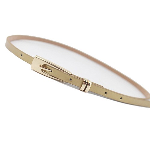 Women Belt Stretch Elastic Wide Waist Lady Dress Waistband Metal Buckle Casual E - Foto 6