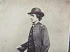 Civil War officer cdv photograph