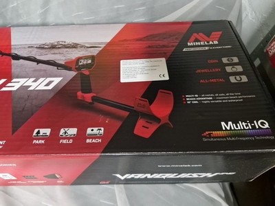 Minelab Vanquish 340 Multifrequenz Auto-Select Metalldetektor