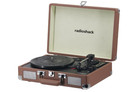 Record Player - RadioShack Portable Suitcase Turntable with Bluetooth - Brown — photo 1
