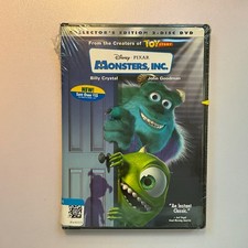 Monsters Inc. DVD 2001 Collector's Edition Billy Crystal John Goodman NEW OH