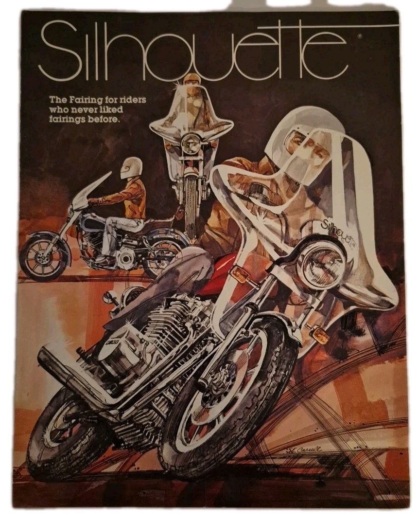 1980 Silhouette Fairing Original Sales Brochure