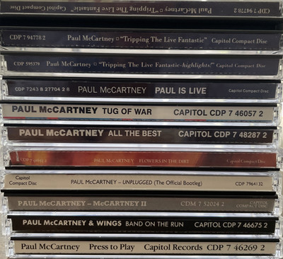Paul McCartney And Wings CD Lot - 11 Total CDs 10 Albums Free Ship New Cases