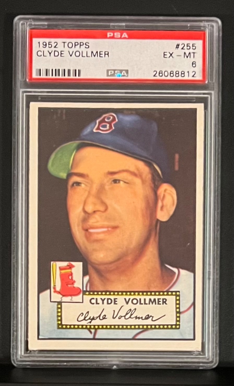 1952 Topps #255 Clyde Vollmer PSA6