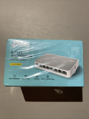 TP-LINK 8-Port 10/100Mbps Desktop Switch (TL-SF1008D)