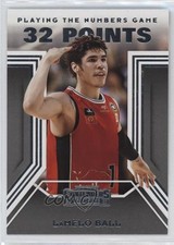 2020 Panini Contenders Draft Picks Playing the Numbers Game LaMelo Ball #4 17t2