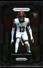 2023 Panini Prizm Emmanuel Forbes Rookie Washington Commanders #399