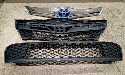 2010-12 Toyota Auris Hybrid Complete Front Lower Grill (Without Chrome Part)