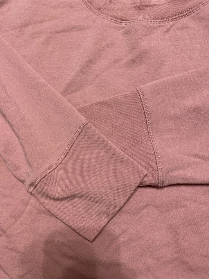 Xersion Dusty Pink Crewneck Tunic Sweatshirt W/ Side Slits XL - Image 3 of 4