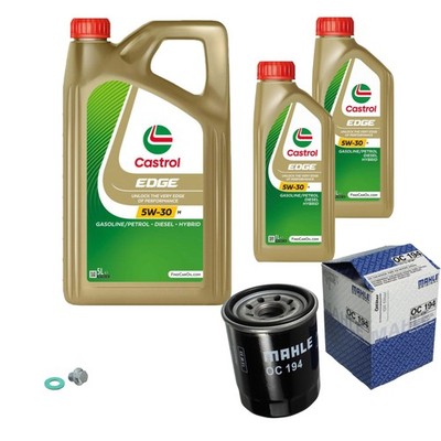 MAHLE Ölfilter 7 L CASTROL 5W-30 M für Nissan Maxima/Maxima QX IV 2.0 3.0