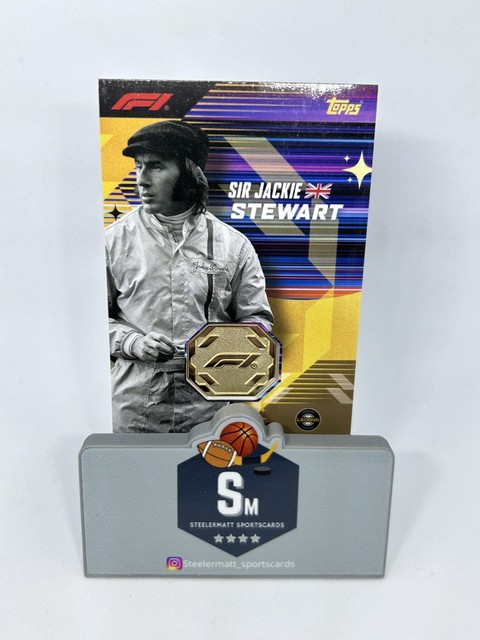 Topps F1 Turbo Attax 2026 Sir Jackie Stewart Gold Relic MR-STE