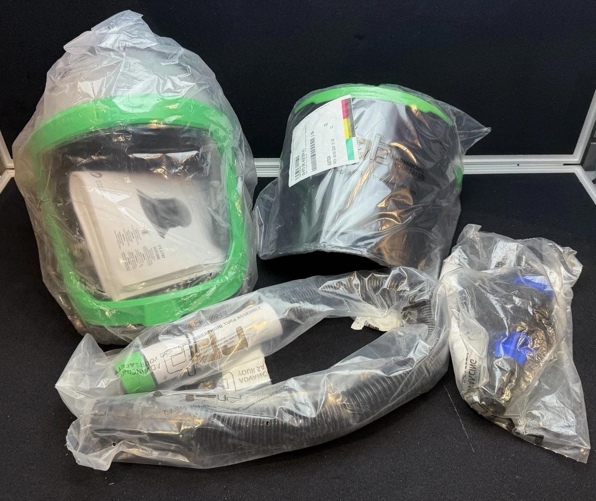 Maschera Semi-Facciale Respiratore Semimaschera GVS Con Filtri A2P3 R D Gas Organici E Polveri Modello Elipse A2p3 Carbon