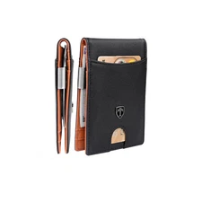 Money Clip Wallet RIO - Mens Wallets Slim Front Pocket RFID Blocking