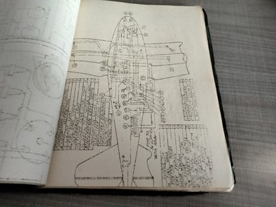 1937-42 Detroit Cass Technical High School Auto - Aero II & III Course Notebook