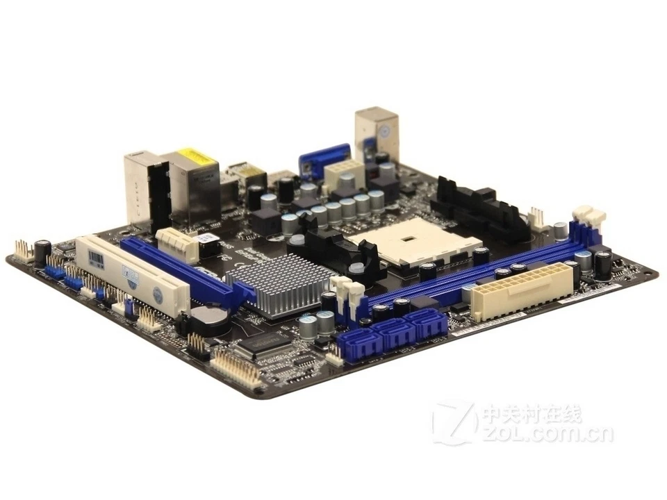 ASROCK A55M-HVS Motherboards AMD A55 DDR3 Socket FM1 Micro ATX - Image 3 of 4