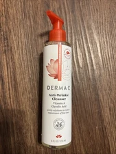DERMA E Anti Wrinkle Cleanser Unscented 6 fl oz - New