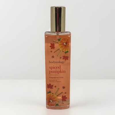 Bodycology Spiced Pumpkin Spiced Cinnamon 8 oz Fragrance Body Spray Mist 6/2021