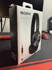 Sony Headphone MDR-ZX310AP Black Headphones with Mic For Calls