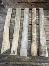 Lot (5) Wood Handles Axe/Hatchet/ Hammer Repurpose Craft Projects