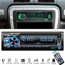 Bluetooth Car Stereo Audio In-Dash FM Aux Input Receiver SD USB MP3 Radio Player