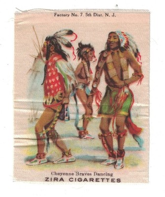 Cheyenne Braves Dancing - S68 Indian Portraits and Scenes (Small) Zira