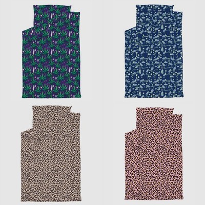 Lousy Livin Bedlinen Leroy Sheep Weedy Bettwäsche Kopfkissen 80x80 Decke 200x140