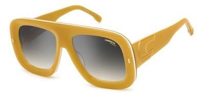 Carrera Sonnenbrille FLAGLAB 18 YELLOW GOLD/GREY MIR SHADE SILVER 57/18/140