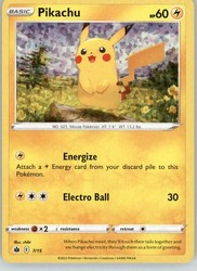 Pikachu 7/15 McDonald's Collection 2022 Holo Promo