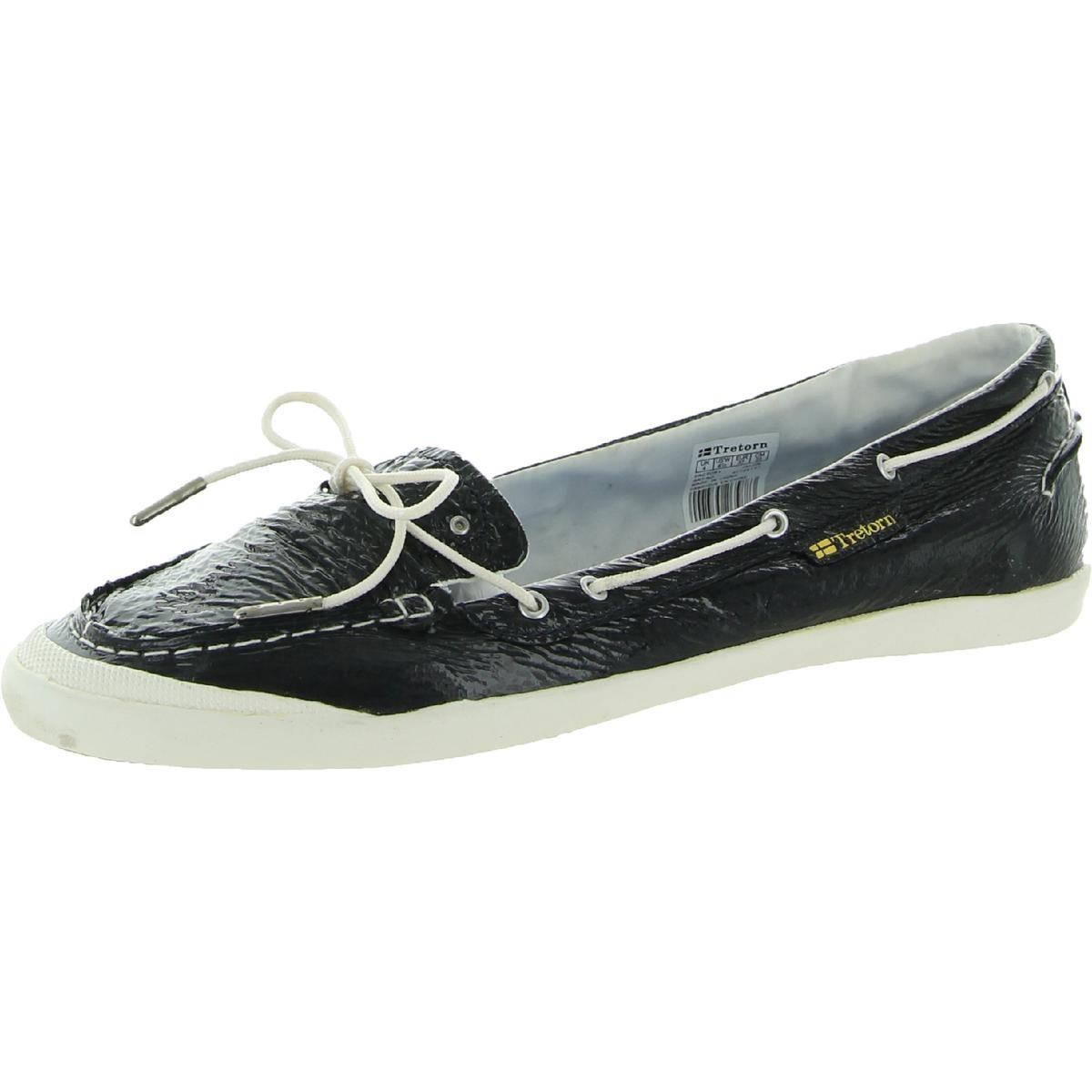 Tretorn Womens Sunniva Patent Navy Мокасины 65 Medium BM BHFO 5958 3090₽