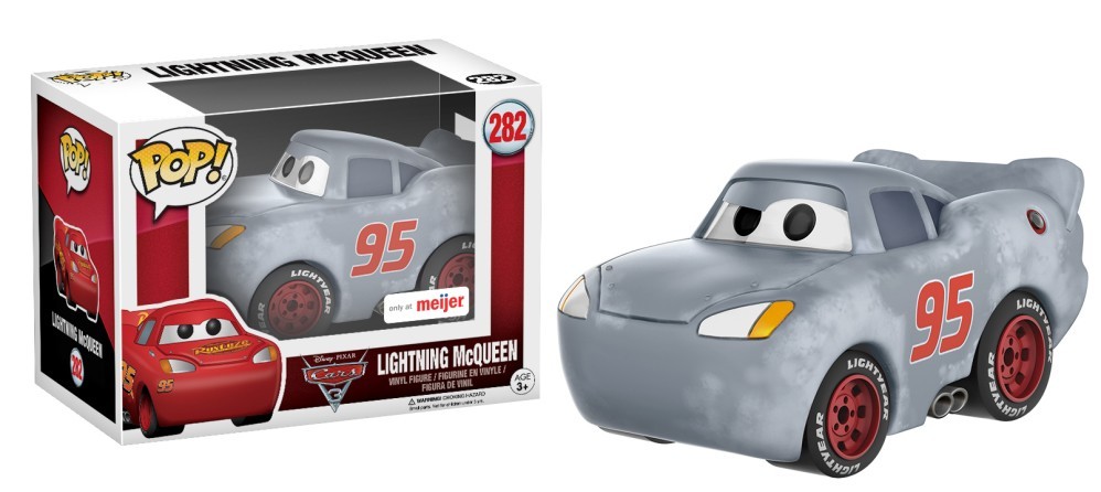 ミニカー sb295 Funko Pop! Vinyl: Pixar Funko Pop! Vinyl: Pixar - Lightning McQueen - (Grey) - Meijer