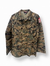 NOS NWT Tru-Spec MARPAT Woodland Digital Camo Combat Uniform Jacket Med Regular