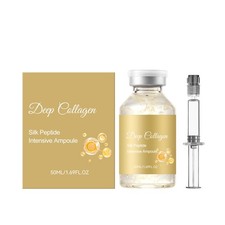 Deep Collagen Peptide Lifting Ampoule Korean Silk Serum for Wrinkle Removal Skin